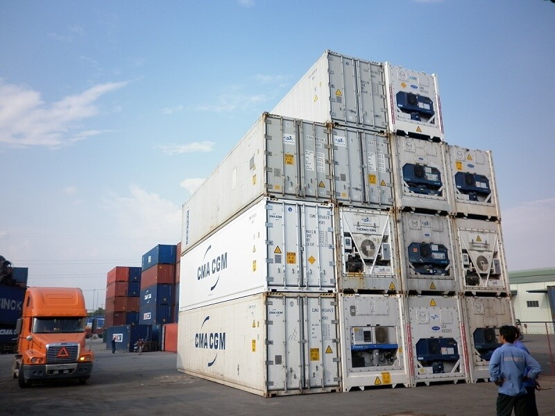 Container lạnh là gì? Dùng để vận chuyển loại hàng hóa nào?